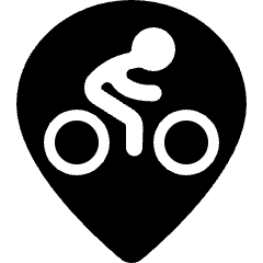 Style Three Pin Cicyling Icon from Ultimate Bold Set