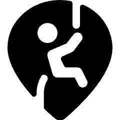 Style Three Pin Climb Rope Icon from Ultimate Bold Set