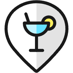 Style Three Pin Cocktail Icon from Ultimate Colors Set