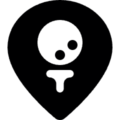 Style Three Pin Golf Icon from Ultimate Bold Set