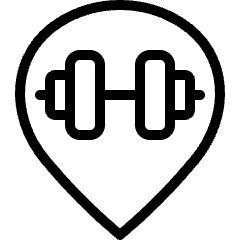 Style Three Pin Gym Icon from Ultimate Light Set