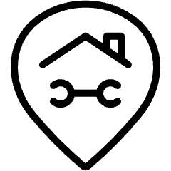 Style Three Pin House Repair Icon from Ultimate Light Set