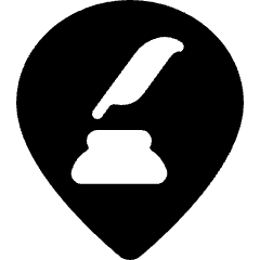 Style Three Pin Ink Icon from Ultimate Bold Set