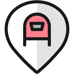 Style Three Pin Mailbox Icon from Ultimate Colors Set