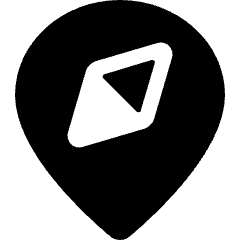 Style Three Pin Navigation Location 1 Icon from Ultimate Bold Set
