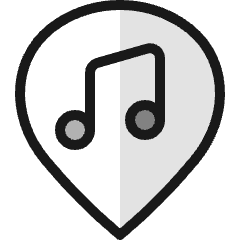 Style Three Pin Note Icon from Ultimate Colors Set