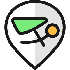 Style Three Pin Paragliding Icon from Ultimate Colors Set