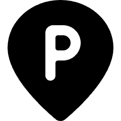 Style Three Pin Parking Icon from Ultimate Bold Set