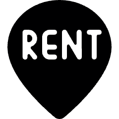 Style Three Pin Rent Icon from Ultimate Bold Set