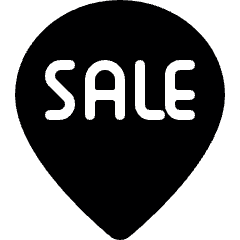 Style Three Pin Sale Icon from Ultimate Bold Set
