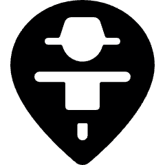 Style Three Pin Scarecrow Icon from Ultimate Bold Set