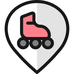 Style Three Pin Skating Icon from Ultimate Colors Set