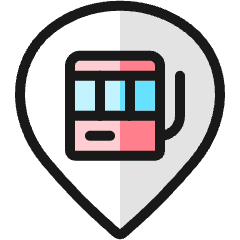Style Three Pin Slot Machine Icon from Ultimate Colors Set