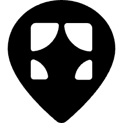 Style Three Pin Theater Icon from Ultimate Bold Set