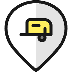 Style Three Pin Trailer Icon from Ultimate Colors Set