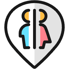 Style Three Pin Unisex Icon from Ultimate Colors Set