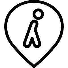 Style Three Pin Walk Icon from Ultimate Light Set