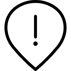 Style Three Pin Warning Icon from Ultimate Light Set