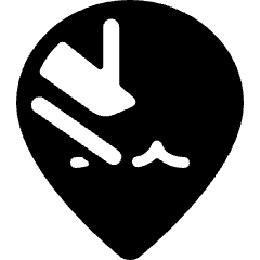 Style Three Pin Water Scooter Icon from Ultimate Bold Set