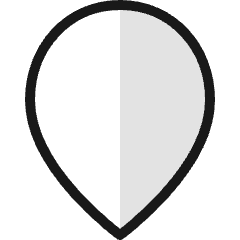Style Three Style Pin Empty Icon from Ultimate Colors Set