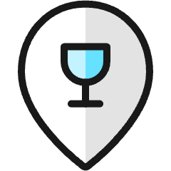 Style Two Pin Drink Icon from Ultimate Colors Set
