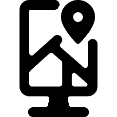 Pin Map 1 Icon from Ultimate Bold Set