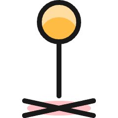 Pin X Mark 4 Icon from Ultimate Colors Set