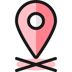 Pin X Mark Icon from Ultimate Colors Set