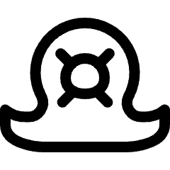 Piracy Captain Hat Icon from Ultimate Regular Set