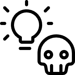 Piracy Content Idea Icon from Ultimate Light Set