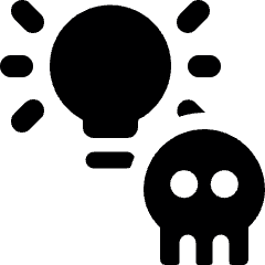 Piracy Content Idea Icon from Ultimate Bold Set