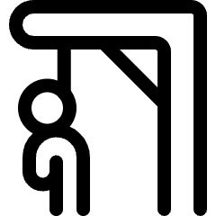 Piracy Hanging Punishment Icon from Ultimate Regular Set