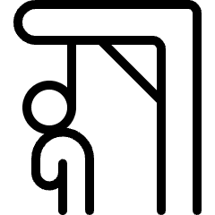 Piracy Hanging Punishment Icon from Ultimate Light Set