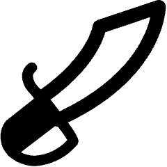 Pirate Sword Icon from Ultimate Bold Set