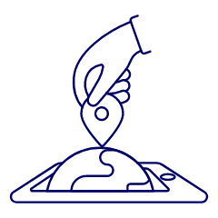 Drop Pin Place 1 Illustration from UX Line Set