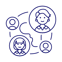 International Network 4 Illustration from UX Line Set