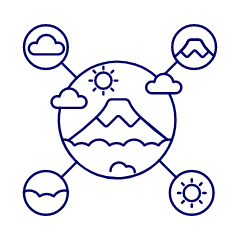 Weather Information Illustration from UX Line Set