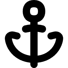 Anchor Icon from Flex Solid Set