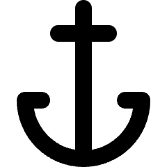 Anchor Icon from Micro Line Set