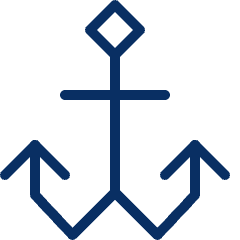 Anchor Icon from Cyber Line Set