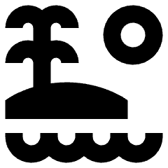 Beach Icon from Sharp Remix Set