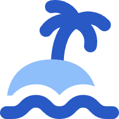 Beach Icon from Flex Flat Set