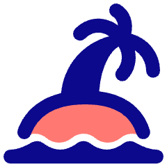 Beach Icon from Plump Pop Set