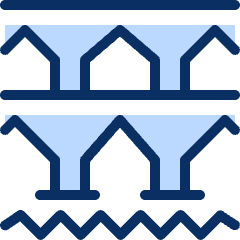 Bridge 1 Icon from Cyber Duotone Set