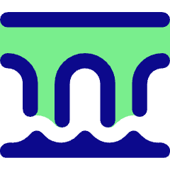 Bridge Icon from Core Pop Set