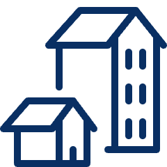 Building 1 Icon from Cyber Line Set