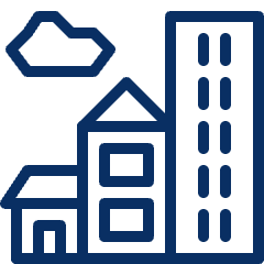 Building 10 Icon from Cyber Line Set