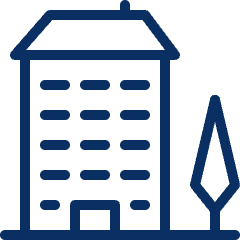 Building 11 Icon from Cyber Line Set