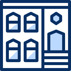 Building 2 Icon from Cyber Duotone Set
