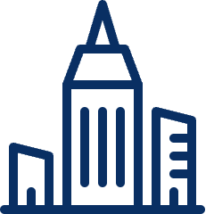 Building 4 Icon from Cyber Line Set